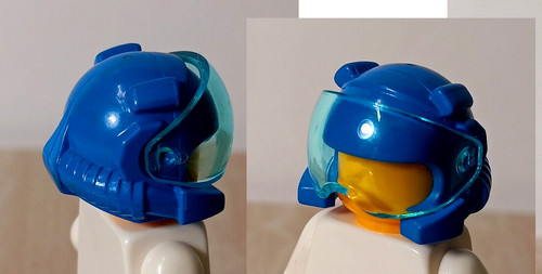 New lego space helmet standard - new,