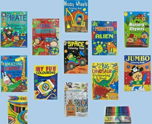 Colouring books for boys - for,