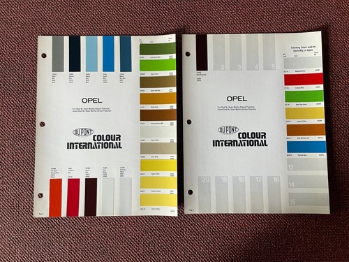 Opel 1968 1977 - -, paint