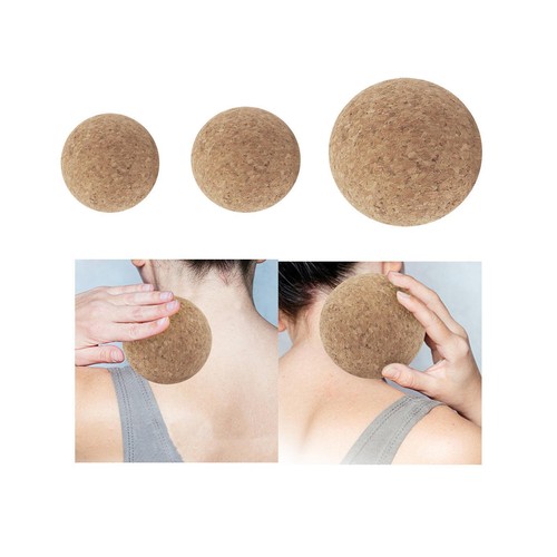 Cork massage ball portable - ball,