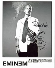 EMINEM RAP SIGNED PHOTO