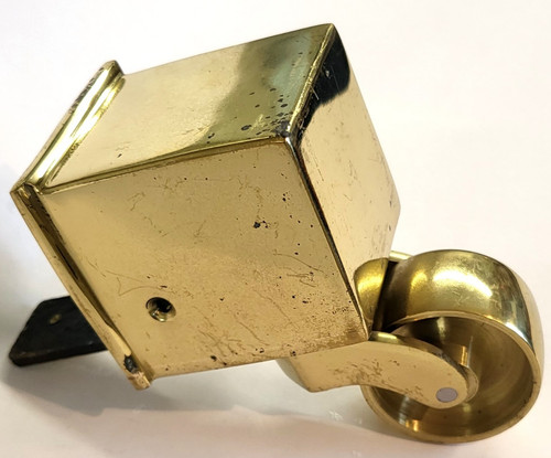 Large solid brass square - , toe