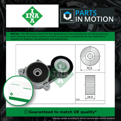 Aux belt tensioner fits dodge - tensioner,