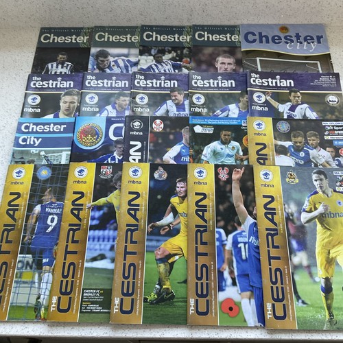 Collection chester city - of, 20