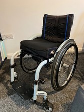 Quickie Xenon2 Folding Frame Sky Blue 38cm x 38cm (15inch) 