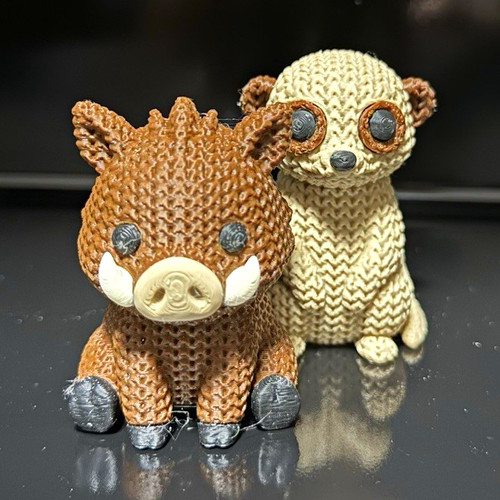 Printed timon pumbaa set - printed,