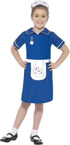 Childs girls fancy dress - fancy, nurse