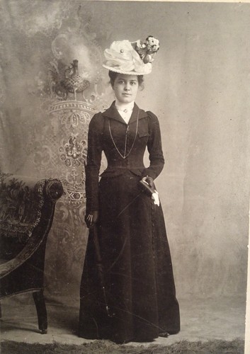 1890 vintage young - vintage, lady