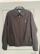 Polo Ralph Lauren - black Harrington jacket - size medium - fantastic condition