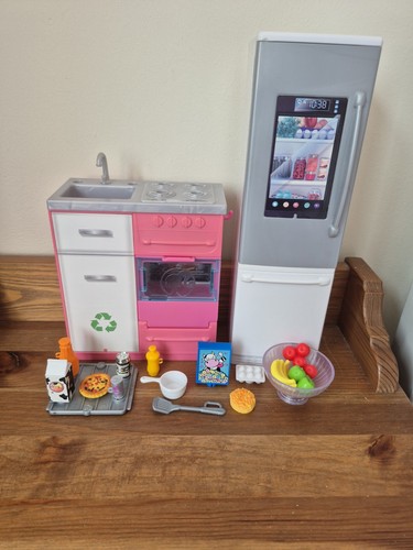 Barbie dreamhouse kitchen with - kitchen,