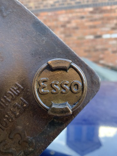 Vintage esso petrol can with - esso,