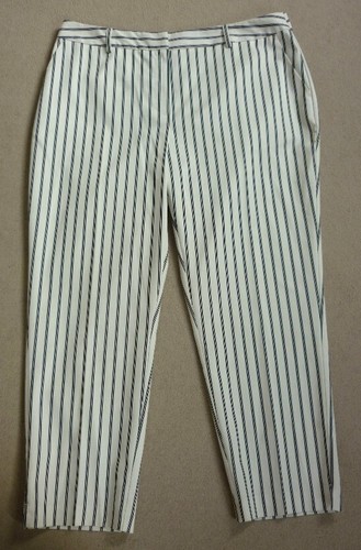White black stripe cropped - stripe,