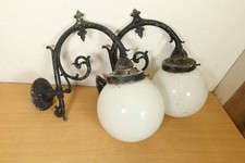 Pair of Brass Porch Wall