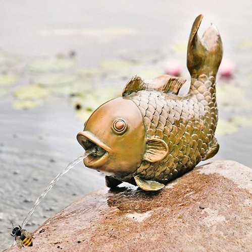 Pond spitter large fish - pond,