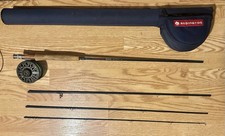 Redington Crosswater 590-4 Fly Rod/Reel Combo - 9'0"  5wt, 4pc - New w/Hard Case