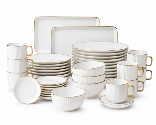 Piece porcelain dinnerware - 32,