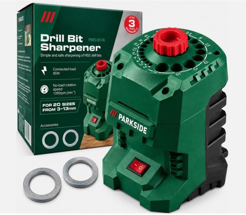 Parkside 95w drill - drill, bit