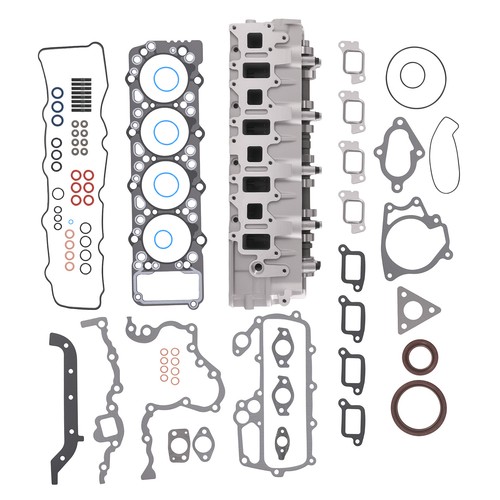 Complete cylinder head kit - head,