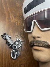 Vintage Campagnolo Gran Sport  Early  Rear Derailleur Steel Jockey Wheels A