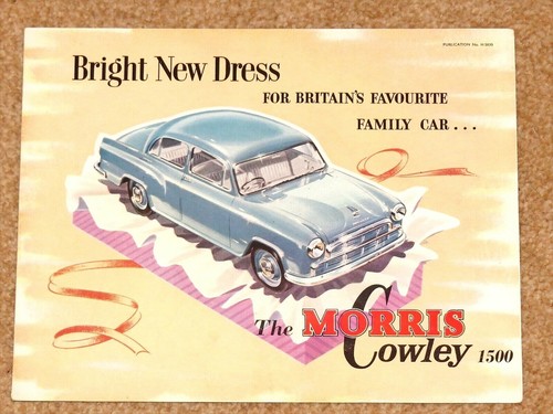 1958 morris cowley 1500 sales - morris,