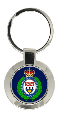 West mercia police key ring - west,