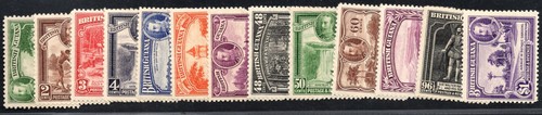 British guiana 1934 - guiana, hinged