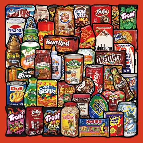 48pcs snack grocery store - grocery,