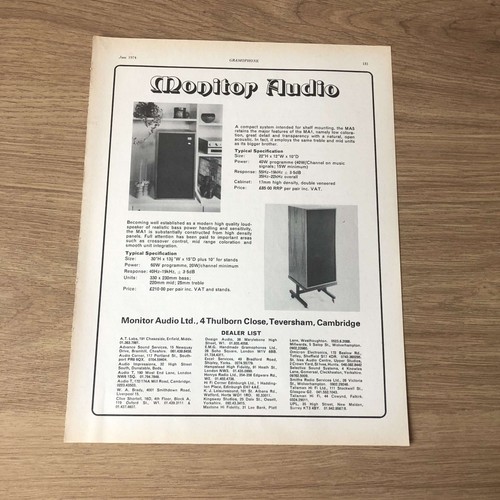 Gram161 magazine advert 11x8 - advert,
