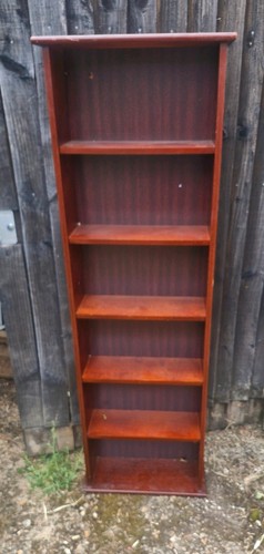 Mahogany bookcase good - bookcase.,