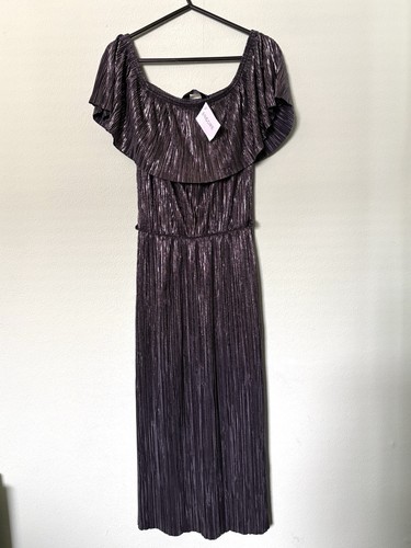 Miss selfridge metallic dress - miss,