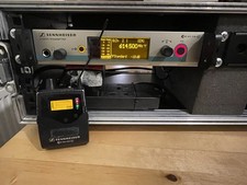 Sennheiser EW300 G3 In Ear Monitoring System rack mounted in Swan Flightcase