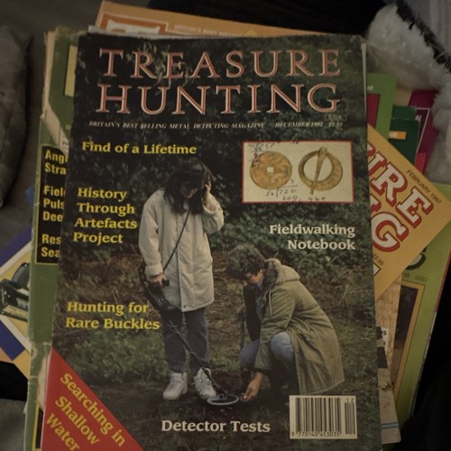 Treasure hunting magazine - treasure,