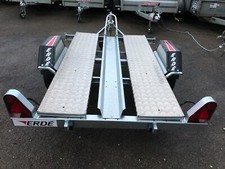 NEW Erde CH451 Single Motorcycle Bike Motorbike Trailer, EU & UK Approved 600KG✅