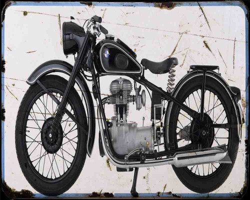 Bmw r24 photo print - bmw,