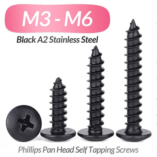 Black stainless steel - black, a2
