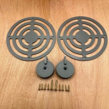 Mud Kitchen Cooker Rings and Knobs in Grey - Mud kitchen accessories
