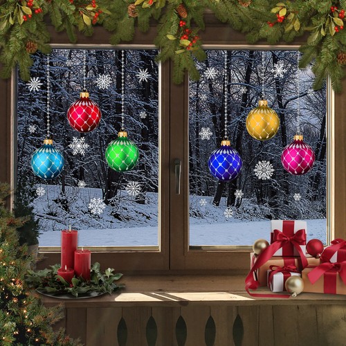 Christmas stained glass - , bauble