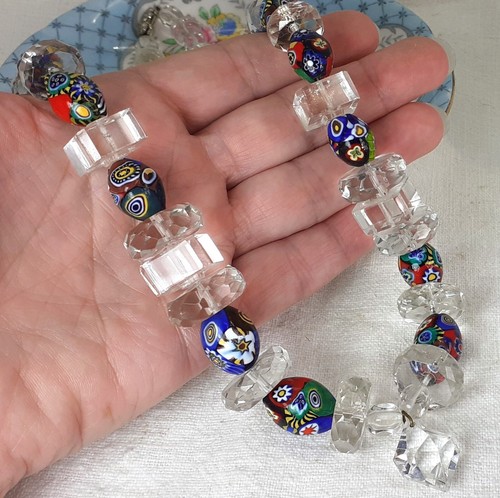 Vintage millefiori murano - vintage, cut
