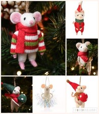 Christmas Tree Felt Mouse
