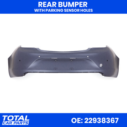 Rear bumper with pdc crash - pdc,