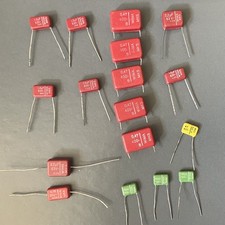 Job lot 1960s WIMA capacitors nos new old stock