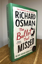 The Bullet that Missed by Richard Osman 2022 SIGNED & DATED UK 1st/1st HB