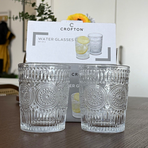 Crofton water glasses - water,