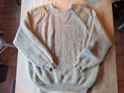 Black sheep oiled wool jumper - wool,