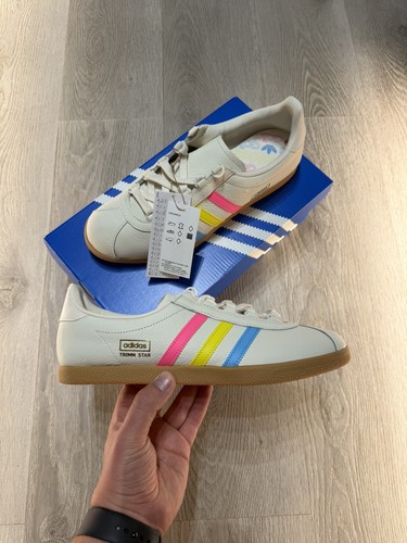 Adidas trimm star - trimm, white