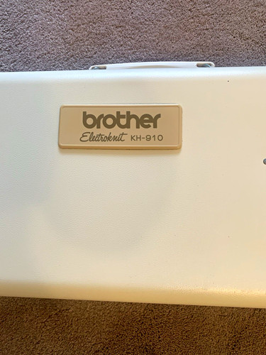 Brother electroknit 910 - electroknit, kh-910