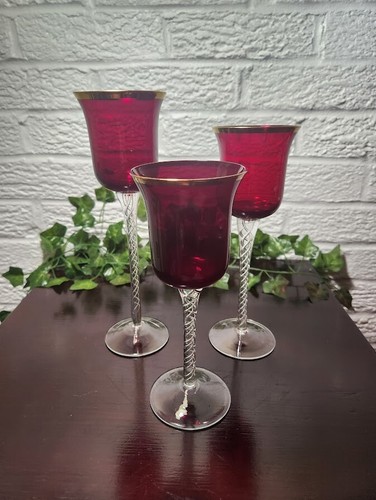Ruby tealight votive candle - ruby,