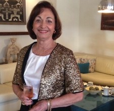 Iodice Gold Sequin Bolero