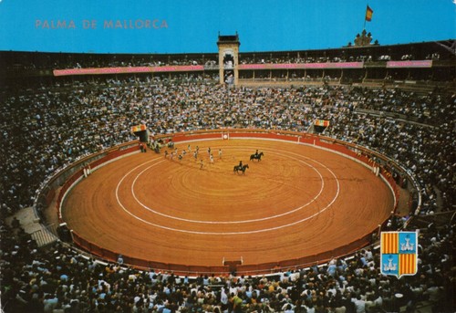 Postcard plaza toros palma - postcard,