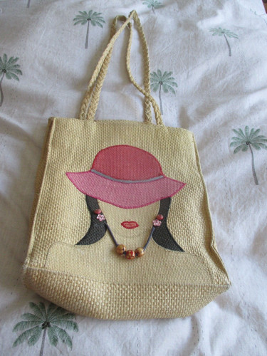 Vintage delicate woven lined - vintage,